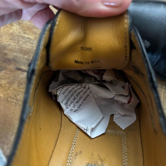 Vintage Johnston & Murphy Cap Toe lace oxfords 12 M - Picture 9 of 9